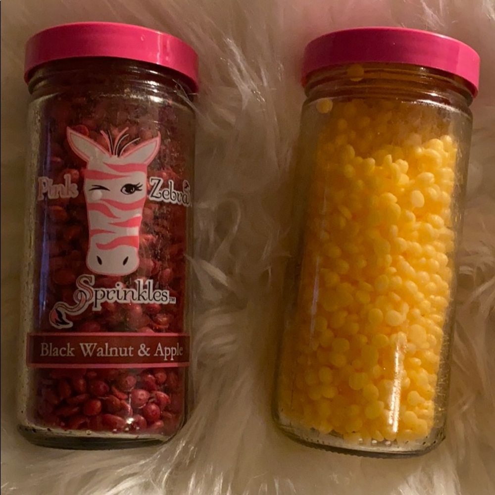 Candle wax sprinkles